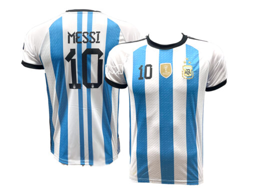 חליפת כדורגל לילדים ונוער מסי (3 כוכבים) MESSI ARGENTINA