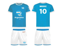 חליפת כדורגל מסי לילדים ונוער מונדיאל 2022 WORLD CUP ARGENTINA MESSI