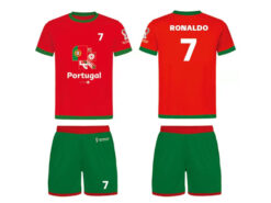 חליפת כדורגל רונלדו לילדים ונוער מונדיאל WORLD CUP PORTUGAL RONALDO