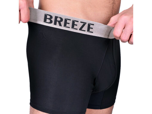 בוקסר במבוק קצר לגבר (2 יח’) BREEZE BAMBOO BOXER BRIEFS