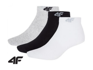 שלישיית גרבי כותנה 4F COTTON SOCKS