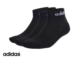 גרביי ספורט אדידס ADIDAS LINEAR ANKLE CUSHIONED SOCKS 3P