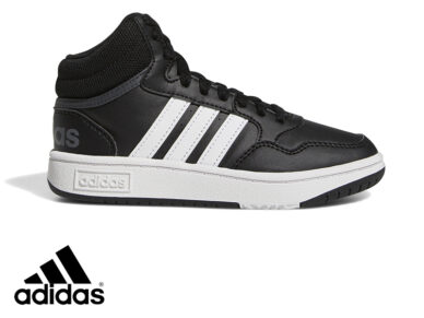 נעלי אופנה אדידס לילדים ונוער ADIDAS HOOPS MID 3.0