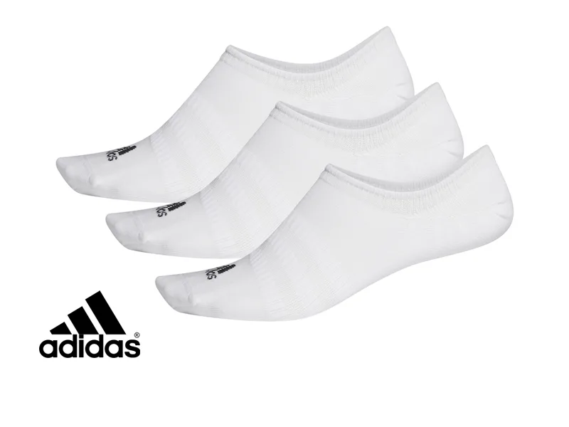 גרביי ספורט אדידס בובה ADIDAS LIGHT NO SHOW SOCKS ביגוד מאסטר ספורט
