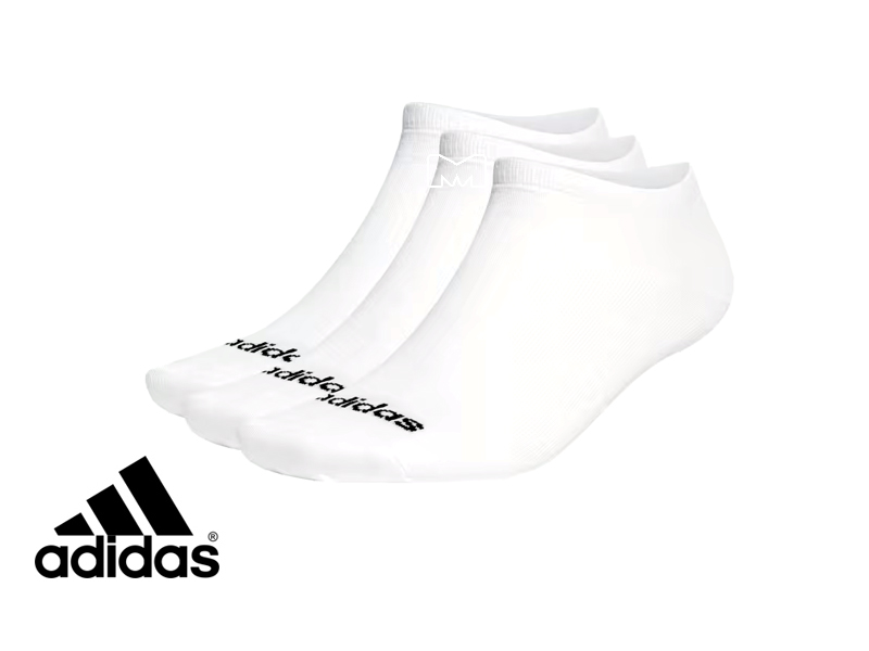 גרביי ספורט אדידס ADIDAS THIN LINEAR LOW 3P SOCKS