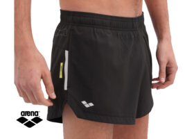 מכנסי ריצה לגברים ארנה ARENA DEEP SLIT RUNNING SHORT