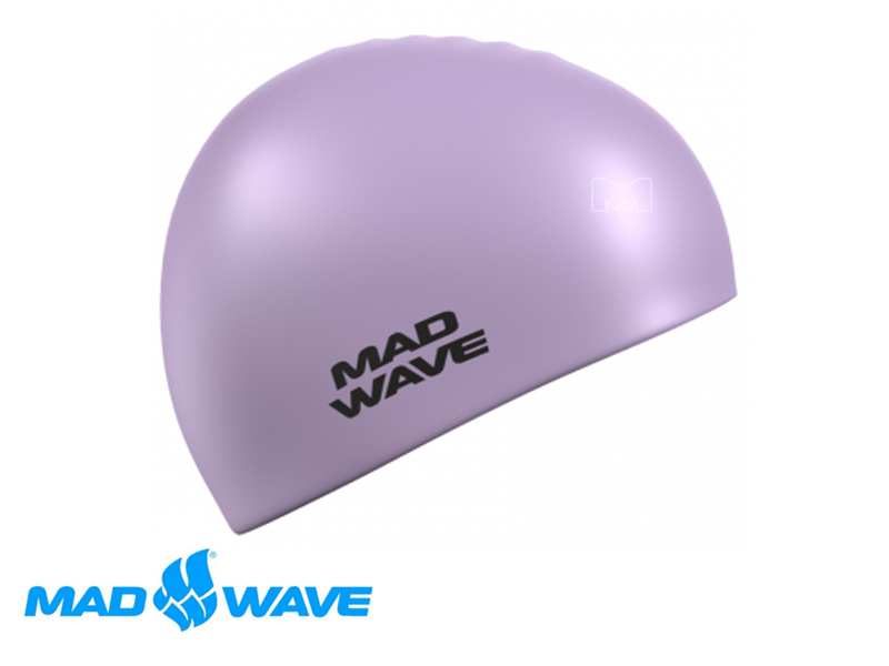 כובע שחיה למבוגרים MAD WAVE PASTEL