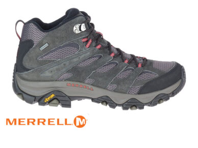 נעלי מירל לגברים להליכה וטיולים MERRELL MOAB 3 MID GTX