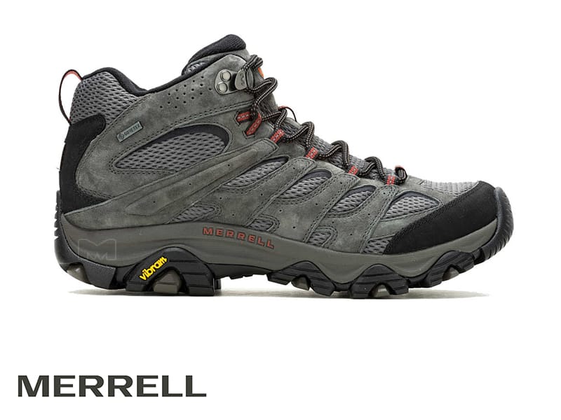 נעלי מירל לגברים להליכה וטיולים MERRELL MOAB 3 MID GTX