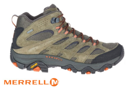 נעלי מירל לגברים להליכה וטיולים MERRELL MOAB 3 MID GTX