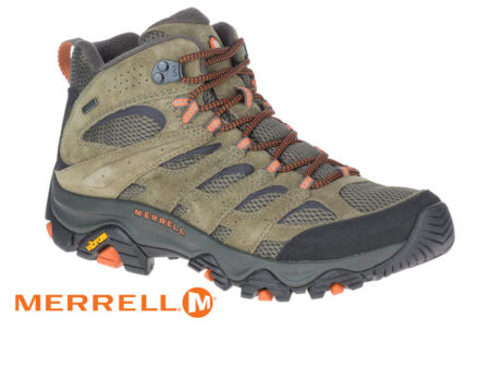 נעלי מירל לגברים להליכה וטיולים MERRELL MOAB 3 MID GTX