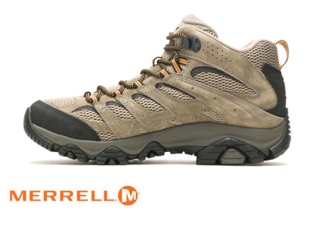 נעלי מירל לגברים להליכה וטיולים MERRELL MOAB 3 MID GTX