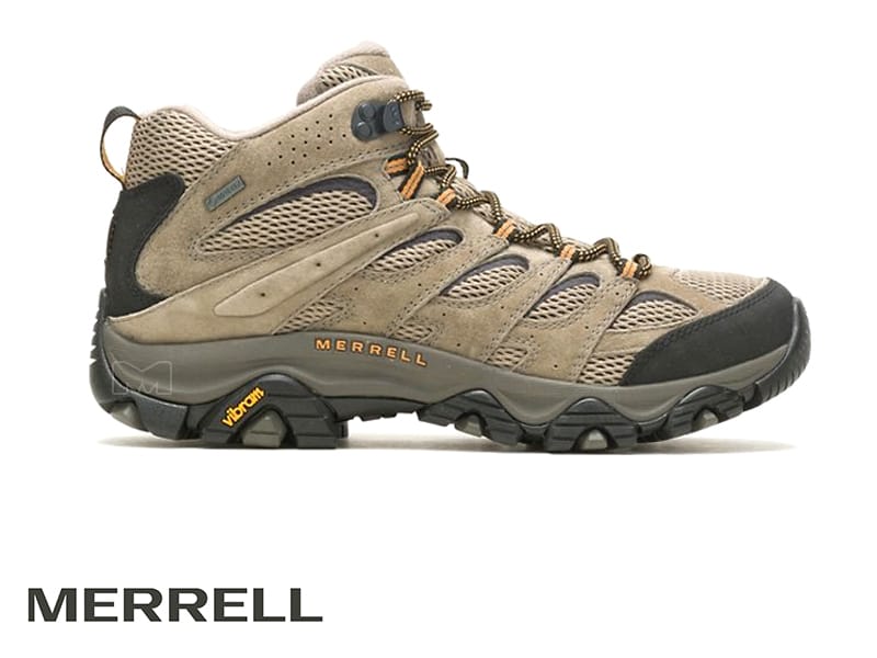 נעלי מירל לגברים להליכה וטיולים MERRELL MOAB 3 MID GTX