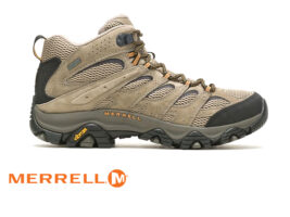 נעלי מירל לגברים להליכה וטיולים MERRELL MOAB 3 MID GTX