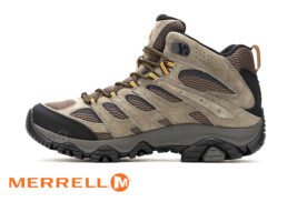 נעלי מירל לגברים להליכה וטיולים MERRELL MOAB 3 MID GTX