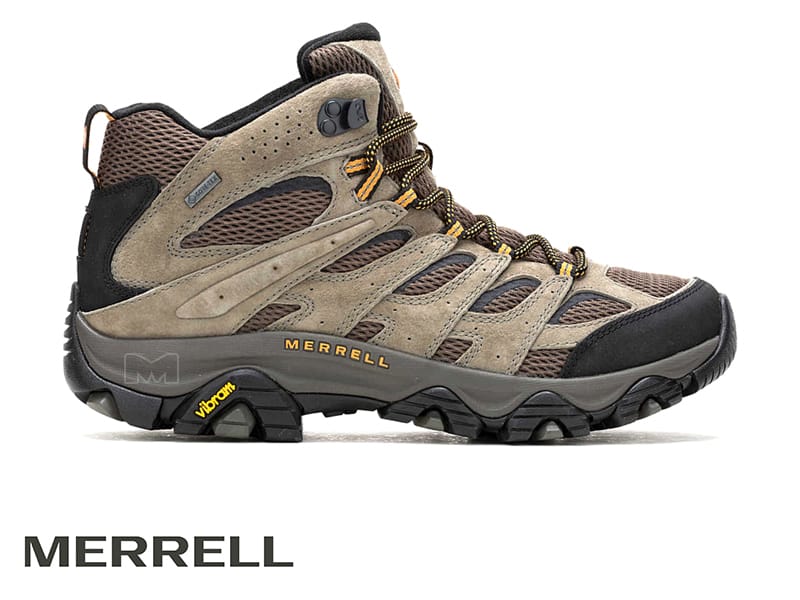 נעלי מירל לגברים להליכה וטיולים MERRELL MOAB 3 MID GTX