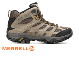 נעלי מירל לגברים להליכה וטיולים MERRELL MOAB 3 MID GTX