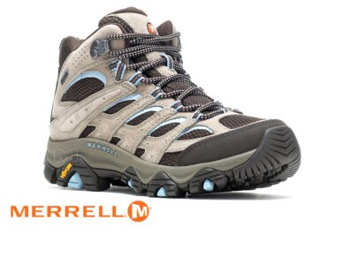 נעלי מירל לנשים להליכה וטיולים MERRELL MOAB 3 MID GTX