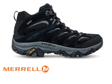 נעלי מירל לגברים להליכה וטיולים MERRELL MOAB 3 MID GTX