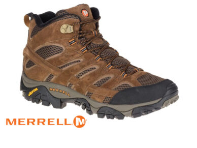 נעלי מירל לגברים להליכה וטיולים MERRELL MOAB 3 MID GTX