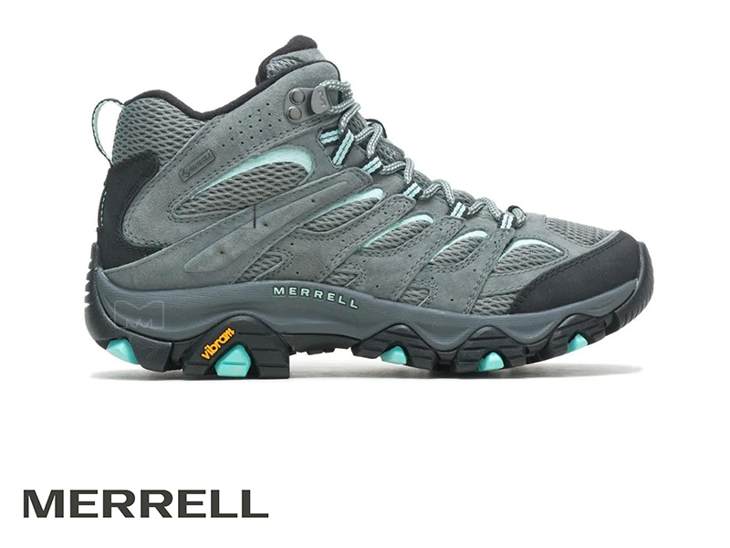 נעלי מירל לנשים להליכה וטיולים MERRELL MOAB 3 MID GTX נעלי הליכה לנשים מאסטר ספורט