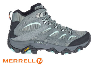 נעלי מירל לנשים להליכה וטיולים MERRELL MOAB 3 MID GTX