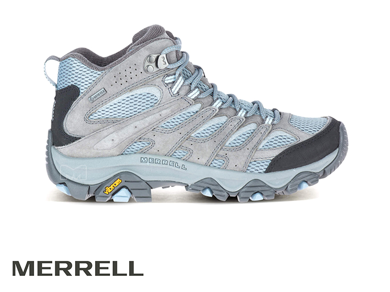 נעלי מירל לנשים להליכה וטיולים MERRELL MOAB 3 MID GTX נעלי הליכה לנשים מאסטר ספורט