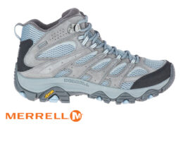 נעלי מירל לנשים להליכה וטיולים MERRELL MOAB 3 MID GTX