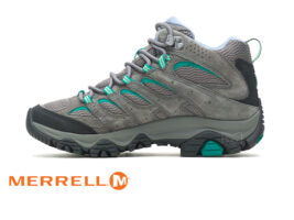 נעלי מירל לנשים להליכה וטיולים MERRELL MOAB 3 MID GTX