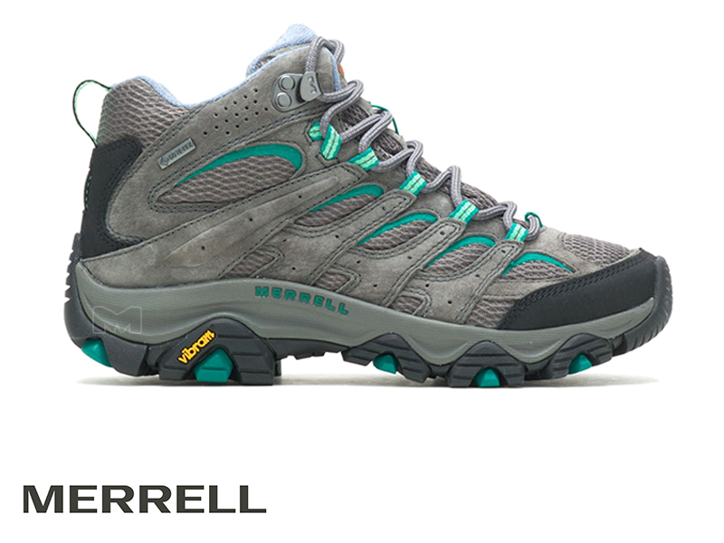 נעלי מירל לנשים להליכה וטיולים MERRELL MOAB 3 MID GTX נעלי הליכה לנשים מאסטר ספורט