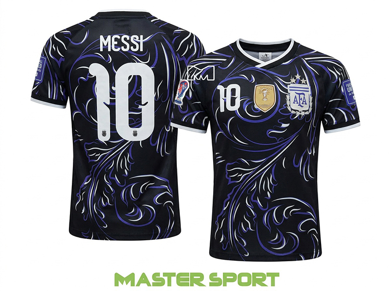 חליפת כדורגל לילדים ונוער מסי ארגנטינה MESSI ARGENTINA WORLD CUP ביגוד מאסטר ספורט