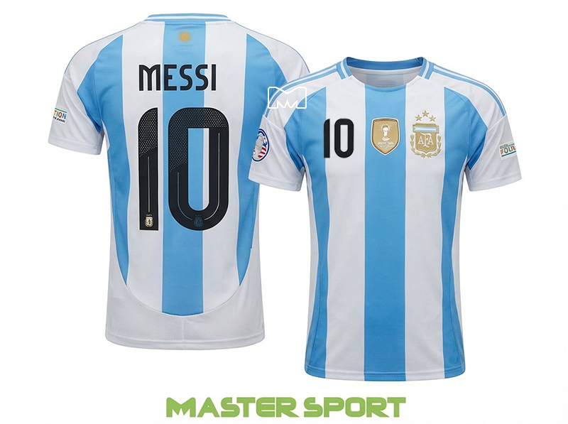 חליפת כדורגל לילדים ונוער מסי (3 כוכבים) MESSI ARGENTINA ביגוד מאסטר ספורט