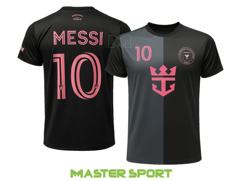 חליפת כדורגל מסי לילדים ונוער MESSI MIAMI ביגוד מאסטר ספורט
