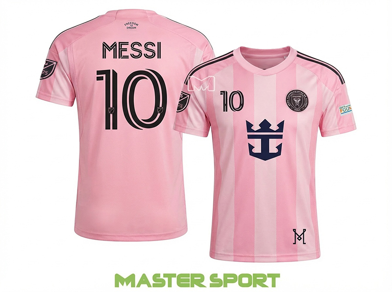 חליפת כדורגל מסי לילדים ונוער MESSI MIAMI ביגוד מאסטר ספורט