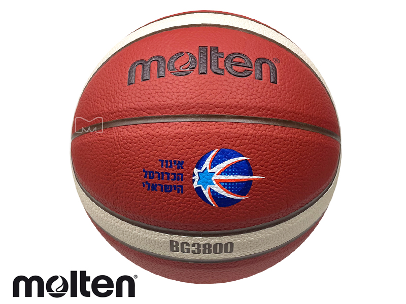 כדורסל מולטן 7 עור סינטטי MOLTEN BG3800