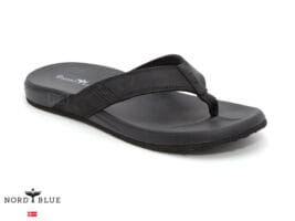 כפכף אצבע עור לגברים NORD BLUE OLIVER SANDAL