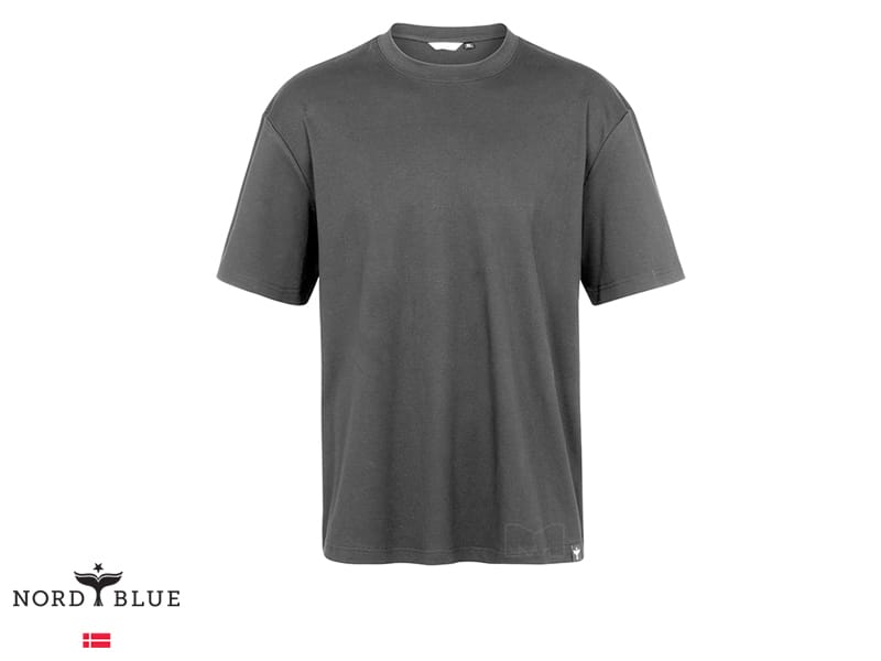 חולצת טי שירט אופנתית מכותנה NORD BLUE TOMMY TEE