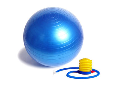 כדור פיזיו ופילאטיס עם משאבה PILATES GYM BALL