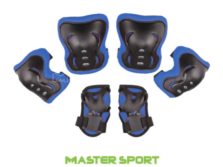 סט מגנים לגלגיליות ואופניים BLUE/BLACK PROTECTIVE GEAR