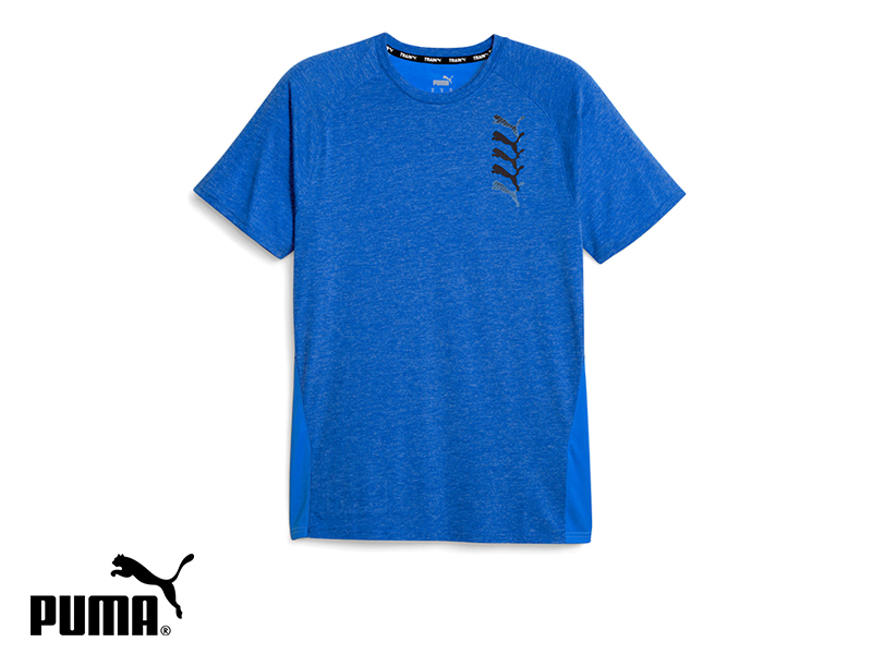 חולצת פומה לגברים PUMA FIT TRIBLEND TEE ביגוד מאסטר ספורט