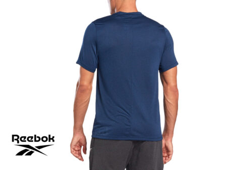 חולצת ריבוק מנדפת לגברים REEBOK WORKOUT MELANGE TEE