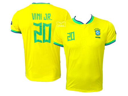 חליפת כדורגל לילדים ונוער ויניסיוס VINI JR BRAZIL