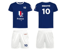 חליפת כדורגל אמבפה לילדים ונוער מונדיאל WORLD CUP FRANCE MBAPPE