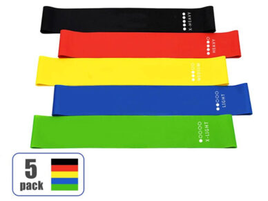 סט גומיות התנגדות לרגליים RESISTANCE BAND SET