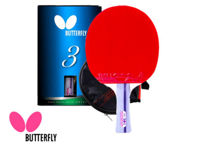 מחבט לטניס שולחן בטרפליי מקצועי כולל כיסוי BUTTERFLY TBC301