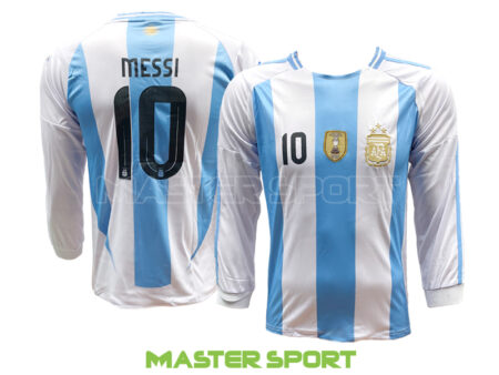 חליפת כדורגל לילדים ונוער מסי שרוול ארוך MESSI ARGENTINA