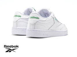 נעלי ריבוק אופנה לגברים קלאב סי REEBOK CLUB C 85