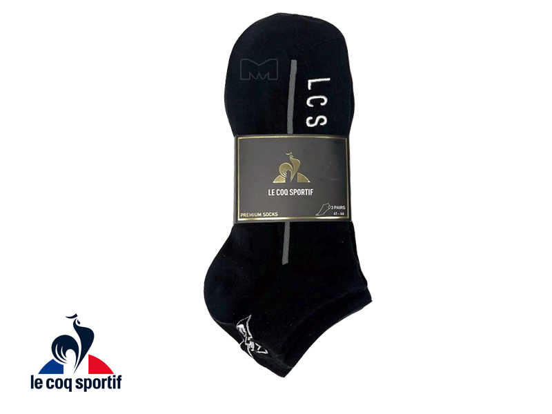 גרביי ספורט לה קוק ספורטיף LE COQ SPORTIF LOW 3P SOCKS