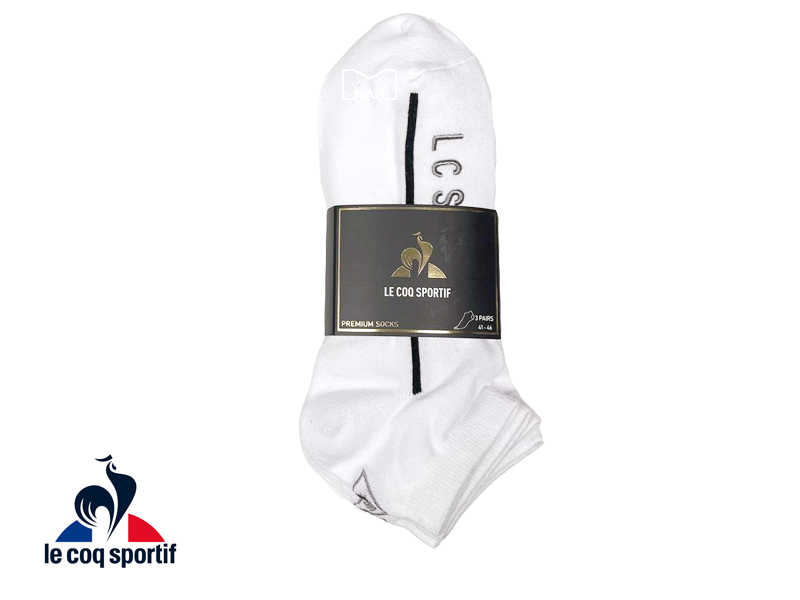 גרביי ספורט לה קוק ספורטיף LE COQ SPORTIF LOW 3P SOCKS