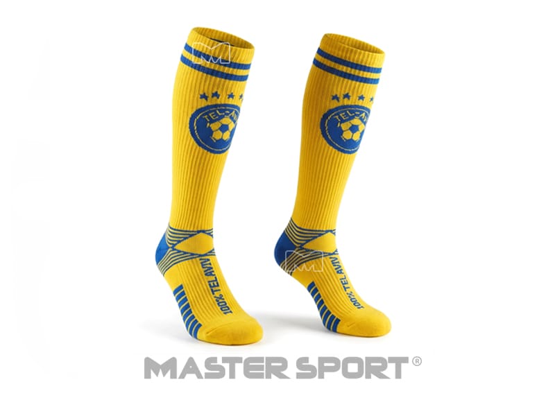 גרבי כדורגל לילדים ונוער תל אביב TEL AVIV SOCKS ביגוד מאסטר ספורט